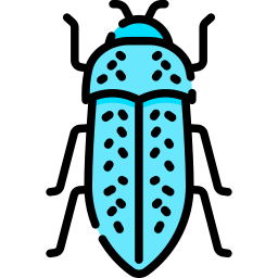 escarabajo joya icono