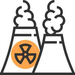 centrale nucleare icona