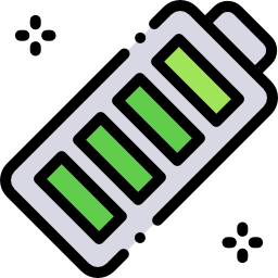 Battery status icon