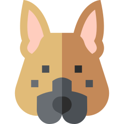 German shepherd icon