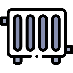 radiador icono