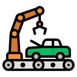 Factory machine icon