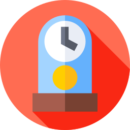 Desk clock icon