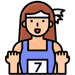 Sportwoman icon