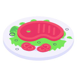 Grill food icon