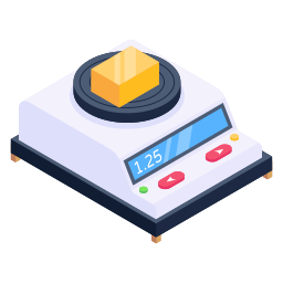 Weight scale icon