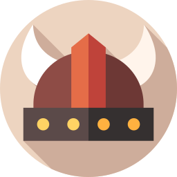 Viking helmet icon