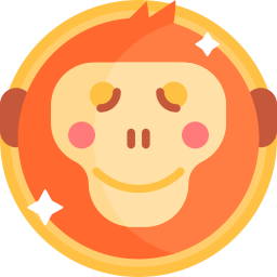 rok małpy ikona