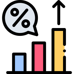 Interest rate icon