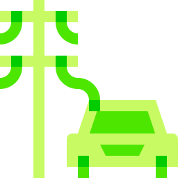 Electric pole icon