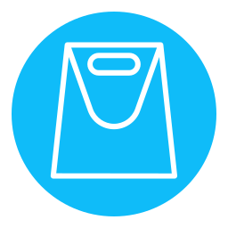 Shopping bag icon