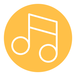 Musical note icon