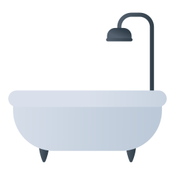 bañera icono