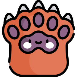 Paw print icon