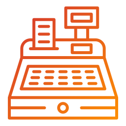 Cash register icon