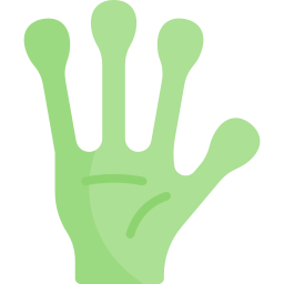mão alienígena Ícone