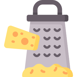rallador de queso icono