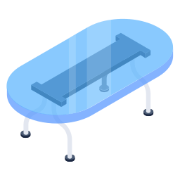 Стеклянный стол иконка