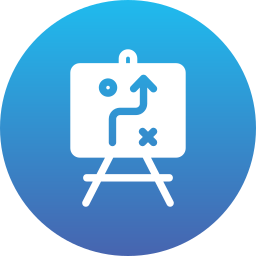 Business strategy icon