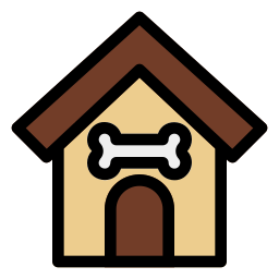 Dog house icon