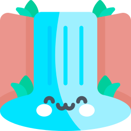 Waterfall icon