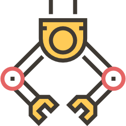 robot industrial icono