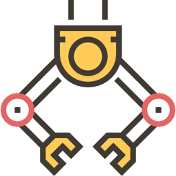 industriële robot icoon