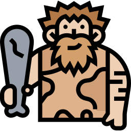 cavernícola icono