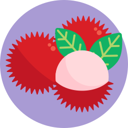 Exotic fruits icon
