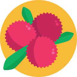 Exotic fruits icon