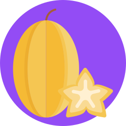 stella di frutta icona