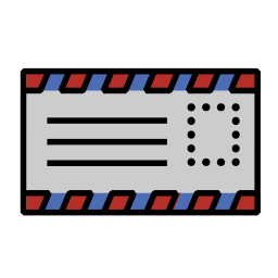 封筒の表面 icon