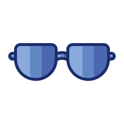 lentes de seguridad icono