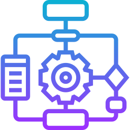 diagrama de flujo icono