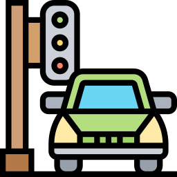 Traffic light icon