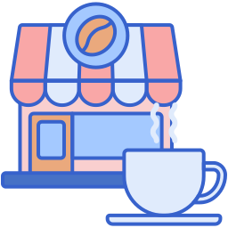 Coffee shop icon