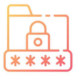 Data encryption icon