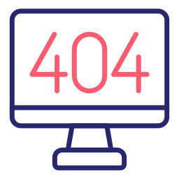 Error 404 icon