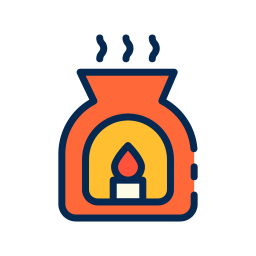 Scented candle icon