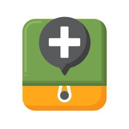 First aid kit icon