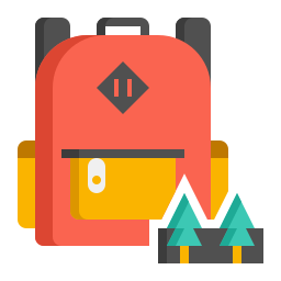 backpacken icoon