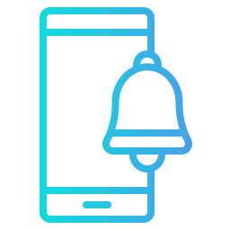 campana de notificación icono