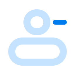 Delete account icon