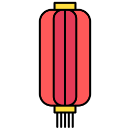 Chinese lantern icon