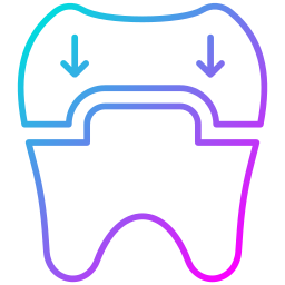 corona dental icono