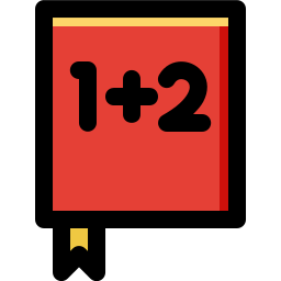wiskundeboek icoon