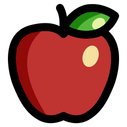 manzana icono