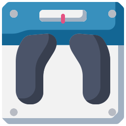 Weight scale icon