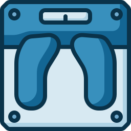 Weight scale icon