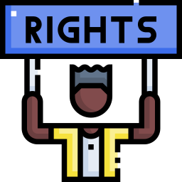 burgerrechten icoon